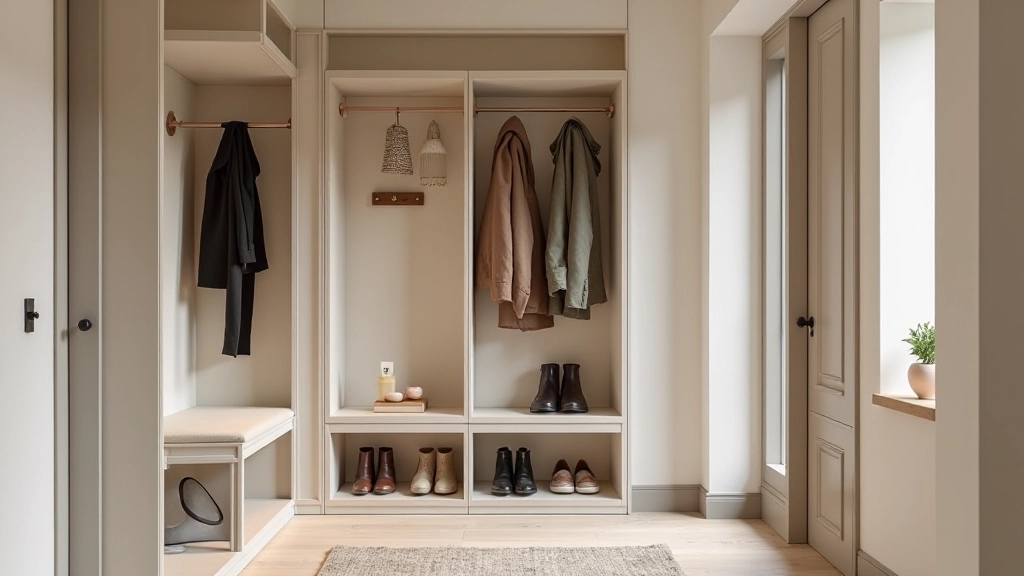Organizzazione scarpe e cappotti